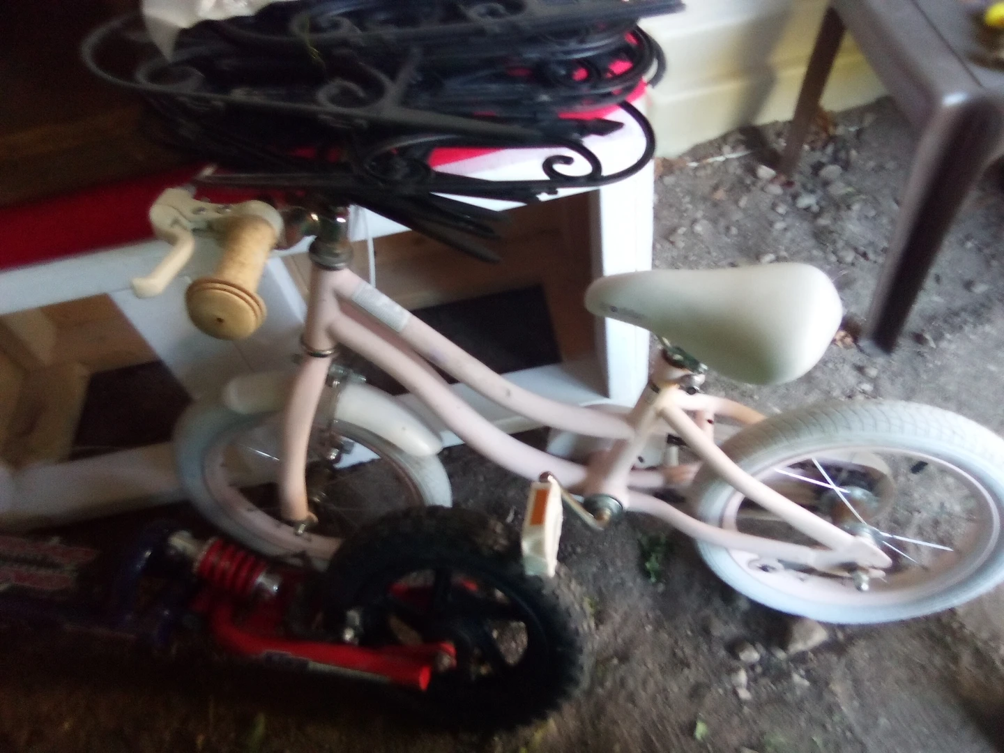 Pink Kids' Bicycle