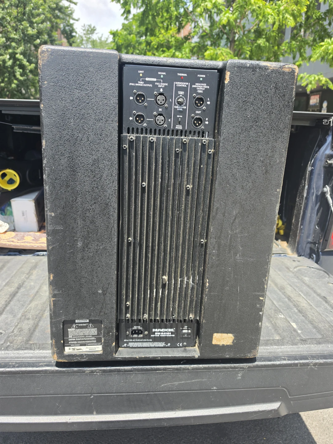 Mackie SW1501 Active Subwoofer Speaker - photo 3