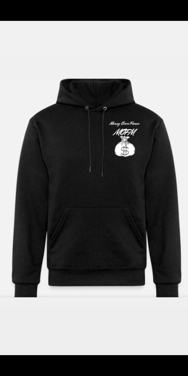 MOFM Money Over Fame Black Hoodie