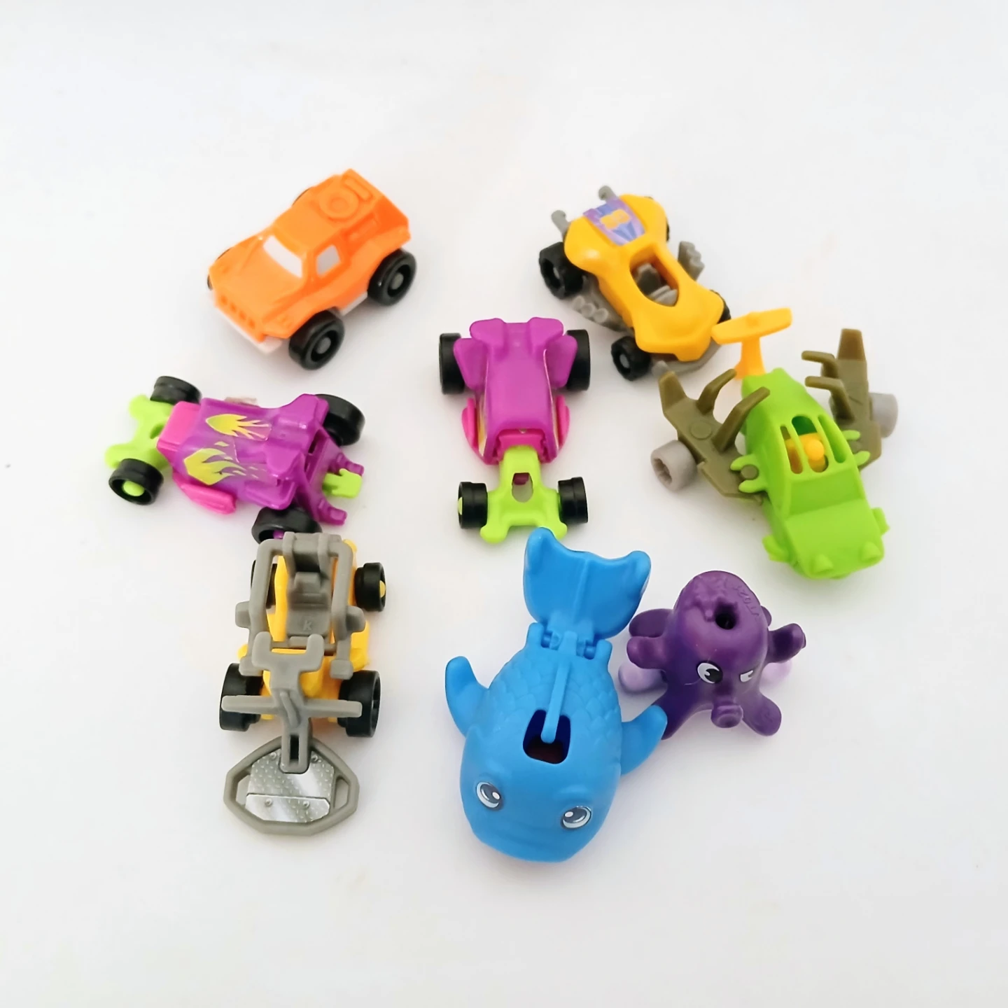Set of 7 Mini Toy From Kinder Egg