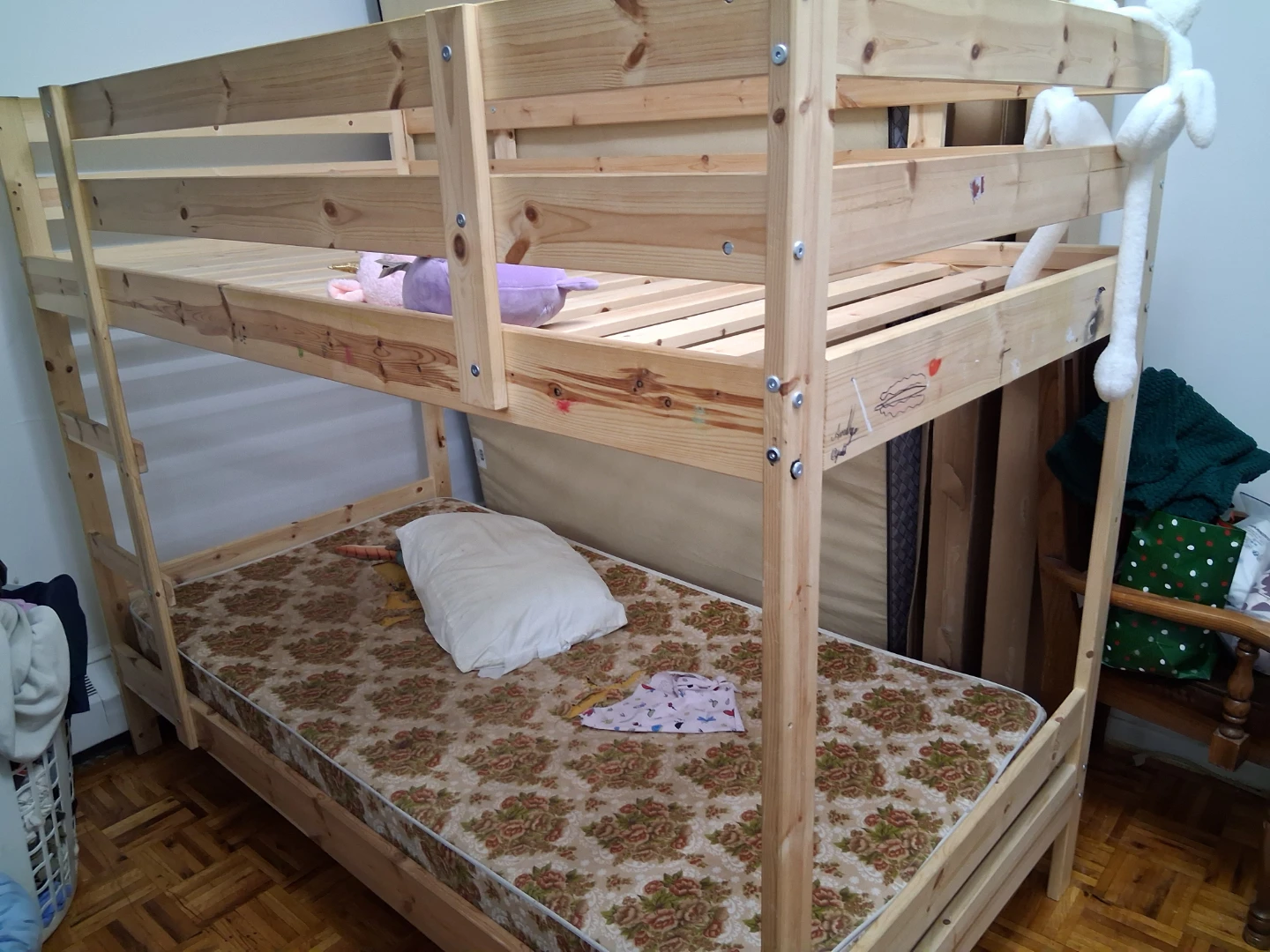 Wooden Bunk Bed