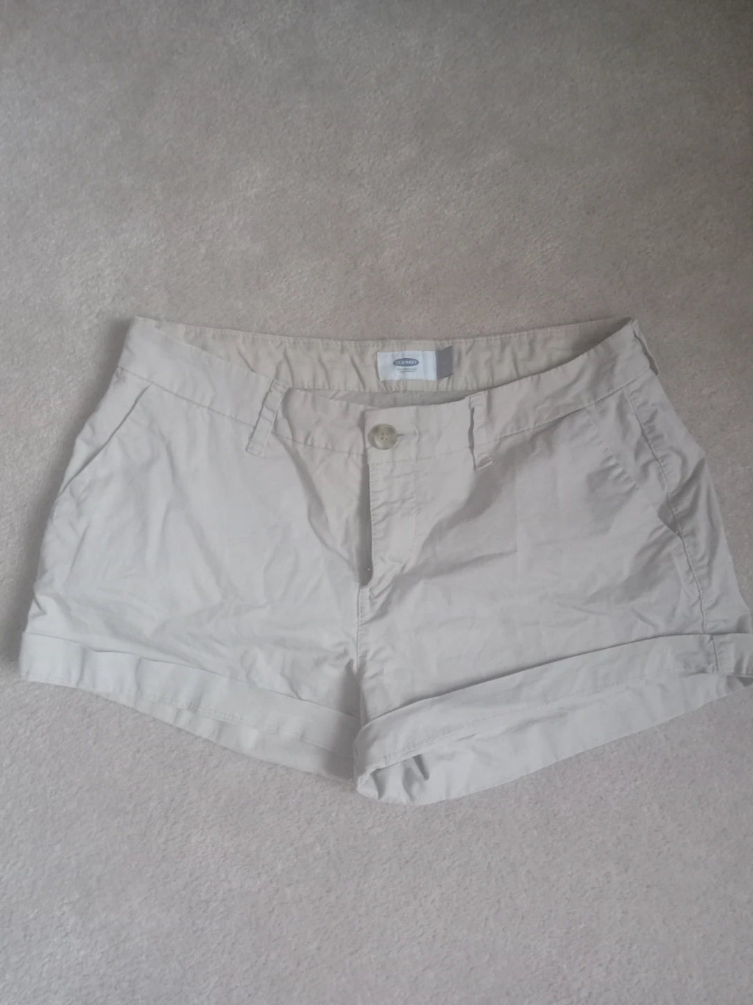 Old Navy Women's Cream Shorts Size 4 Small - photo 2