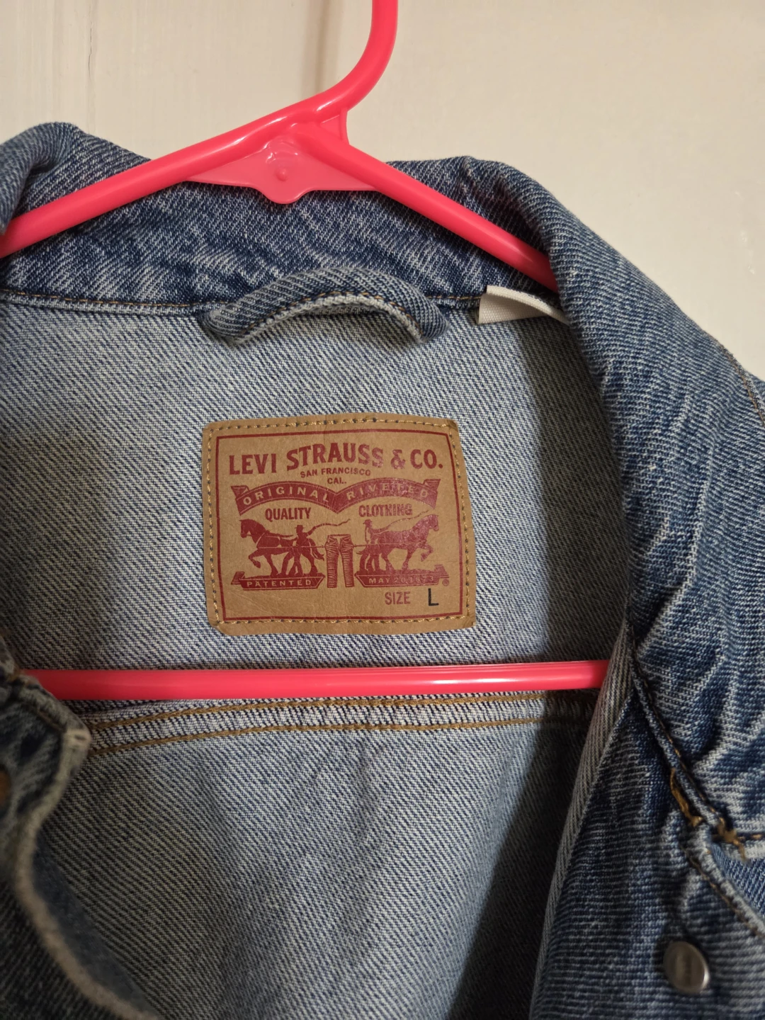 Denim Jacket - Size L - photo 3