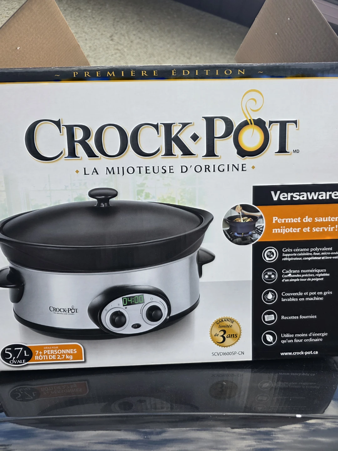 Crock-Pot Original Slow Cooker 6 Qt - photo 2