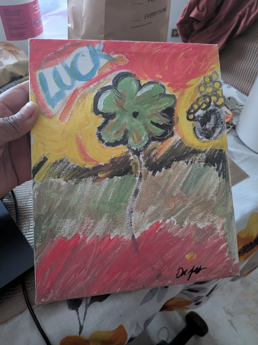 Original Painting "LUCK"