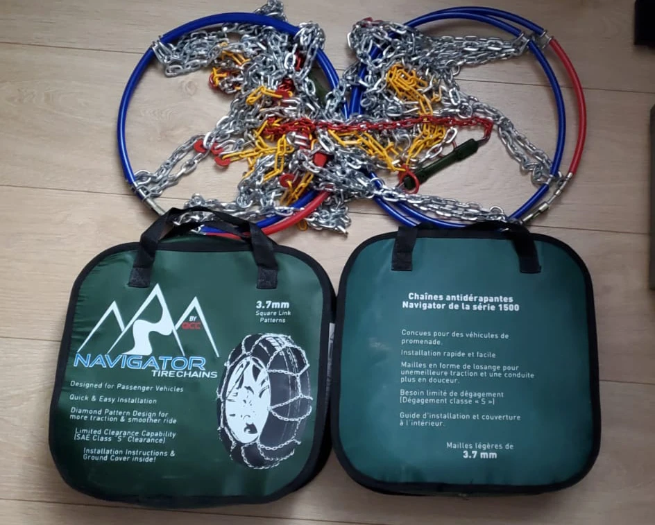 ✨NEW✨ 2 pairs of Navigator Tire Chains - photo 2