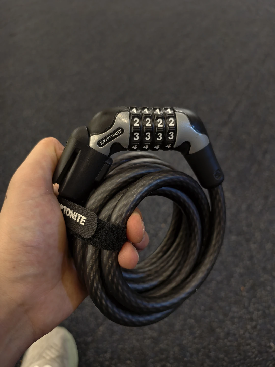 Kryptonite Kryptoflex combo cable lock