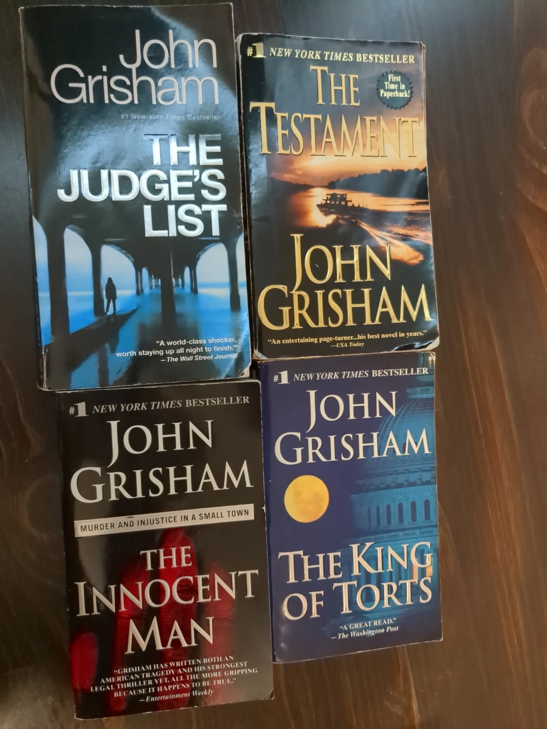 John Grisham Thriller Novel Collection