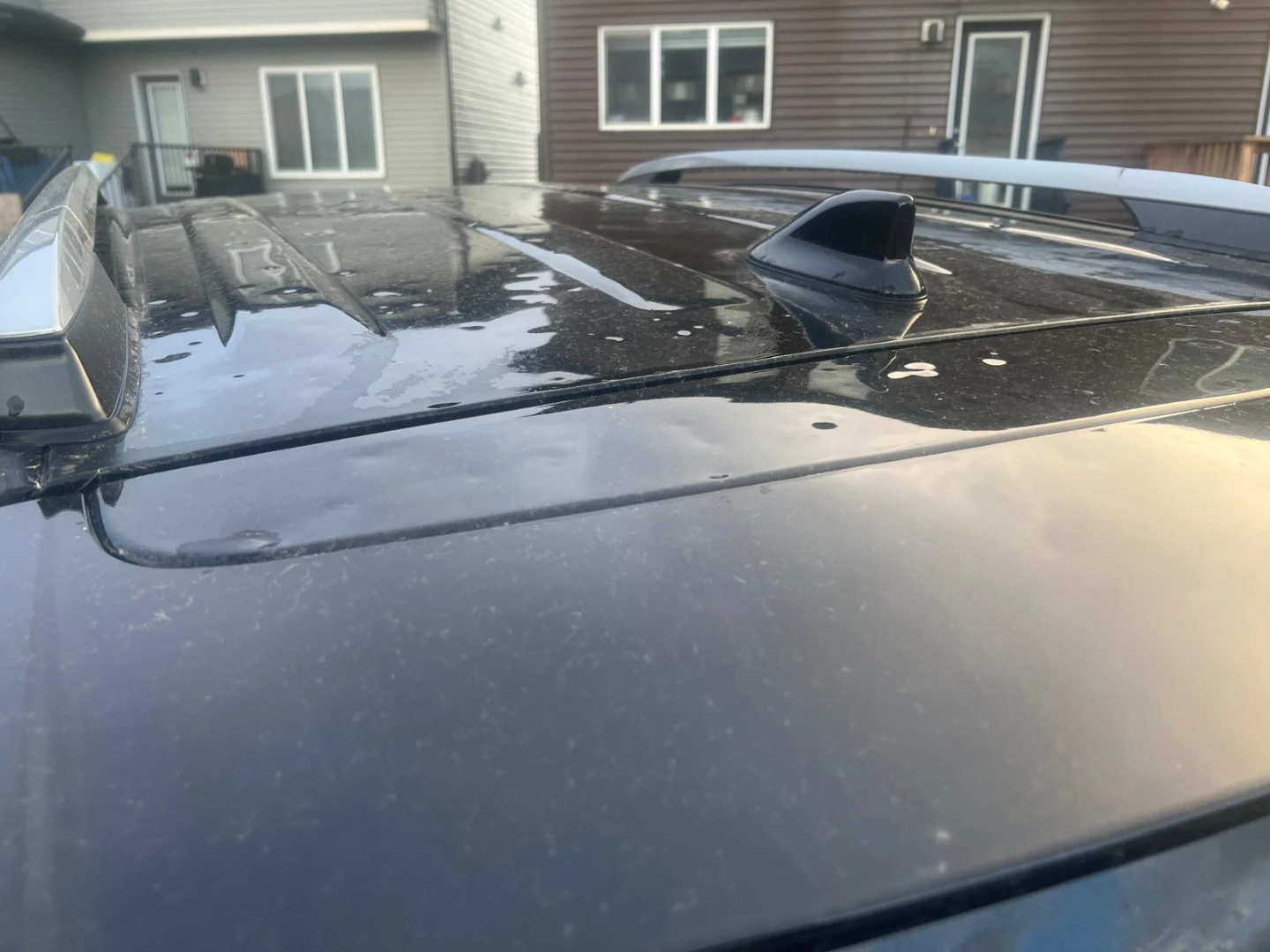 Black Toyota RAV4 2018 LE- Hail damage - photo 5