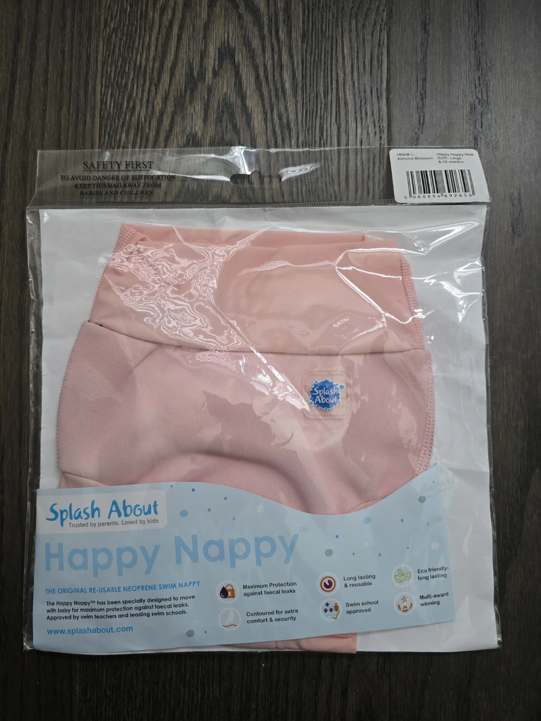 Splash About Happy Nappy Swim Diaper - 6-12 months