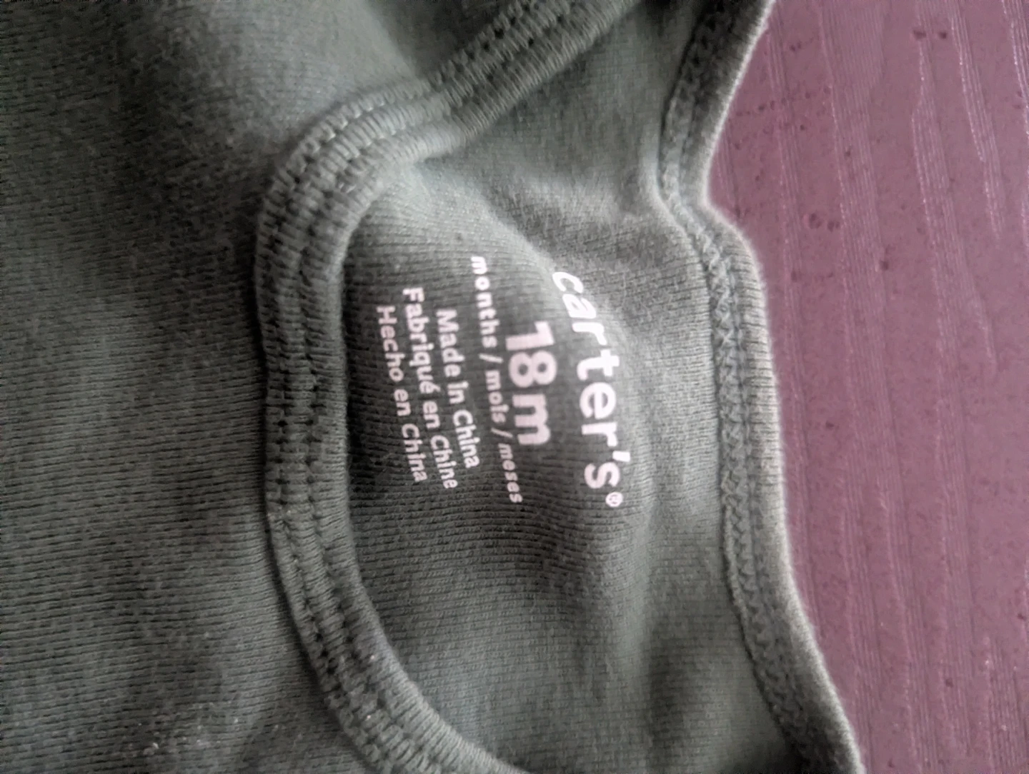 Carter's 24m Long Sleeve Bodysuit