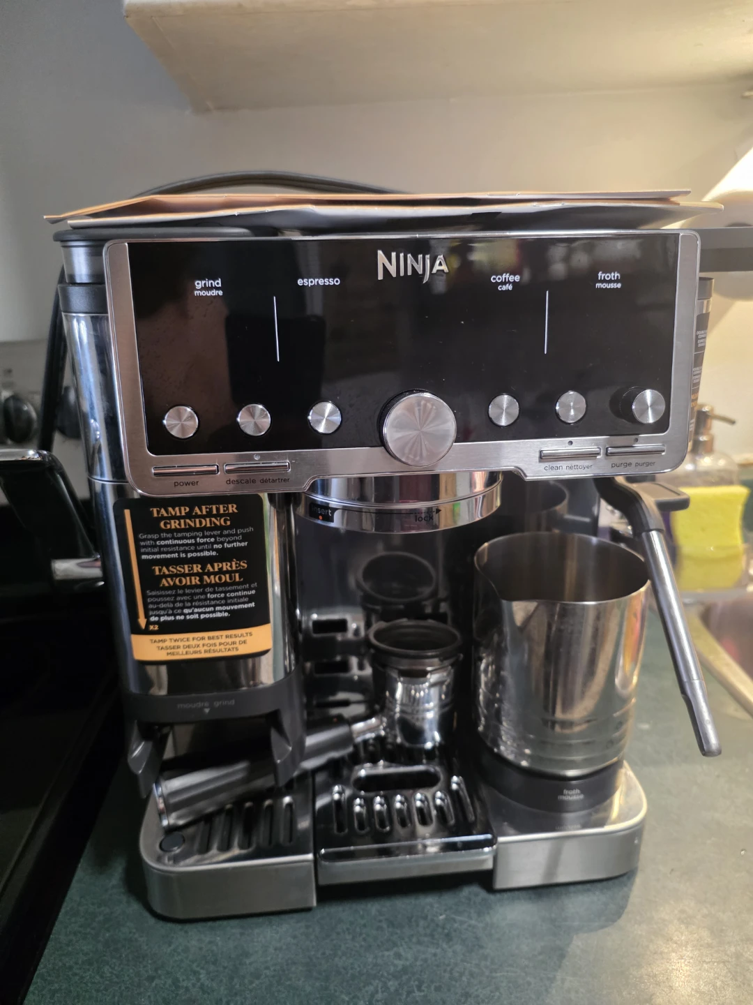 Ninja Coffee Bar Espresso Machine Luxecafe 4 in 1