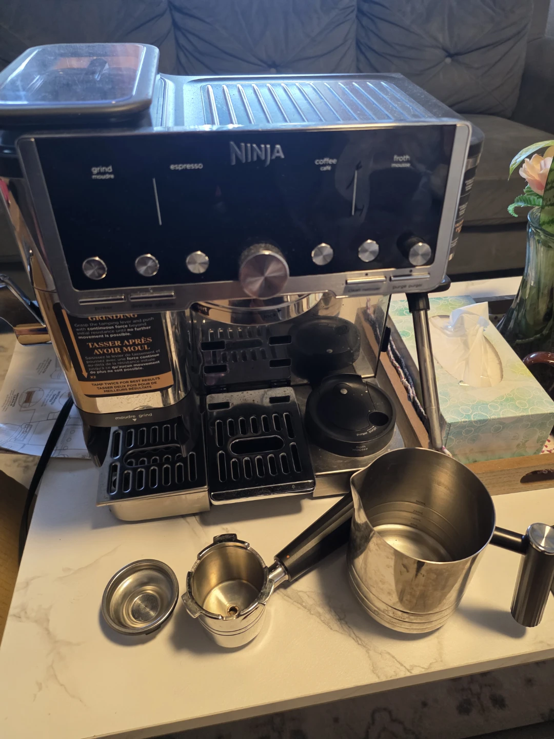 Ninja Coffee Bar Espresso Machine Luxecafe 4 in 1 - photo 2