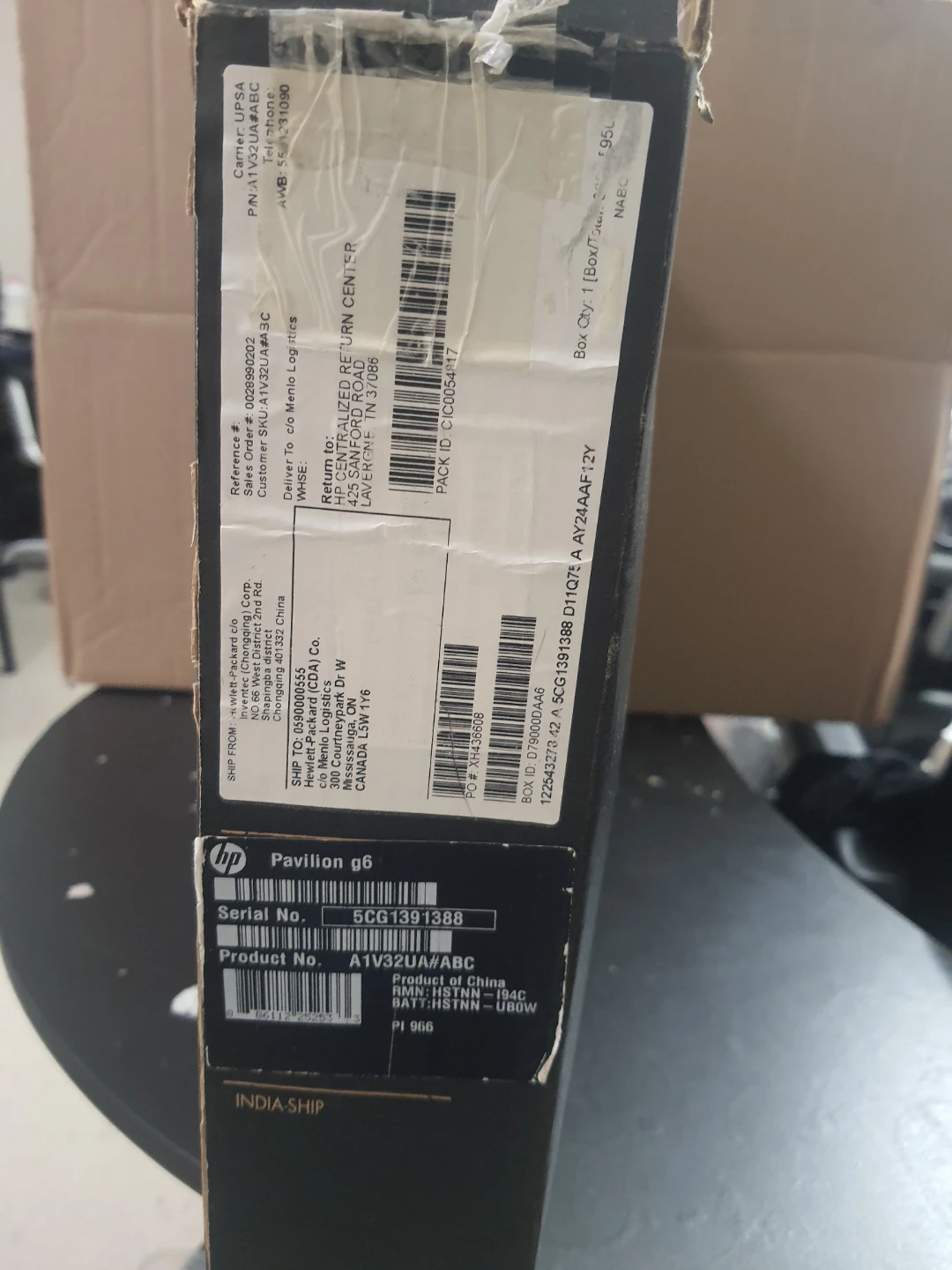 HP Pavilion g6 Laptop Box - photo 2