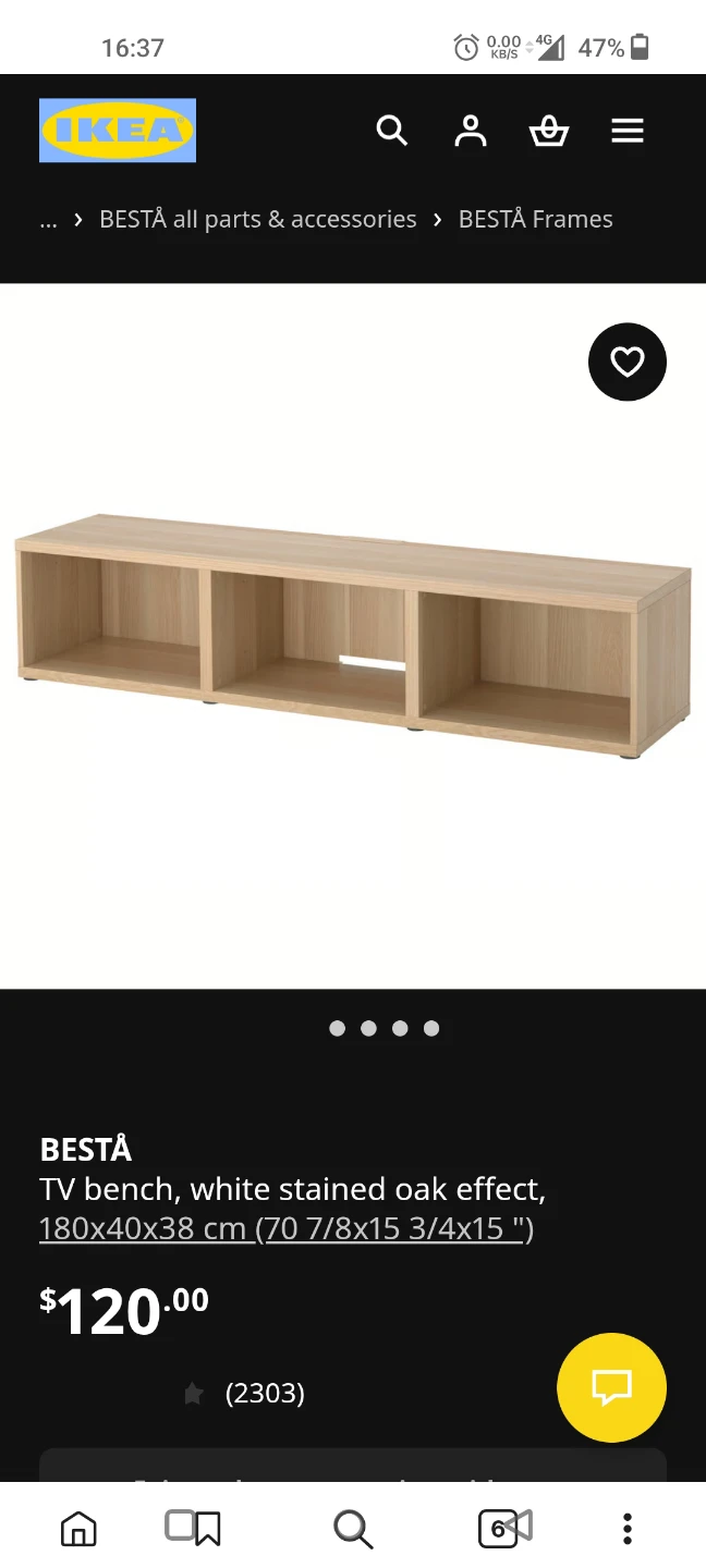IKEA BESTÅ TV Stand Bench Made in Italy - photo 4