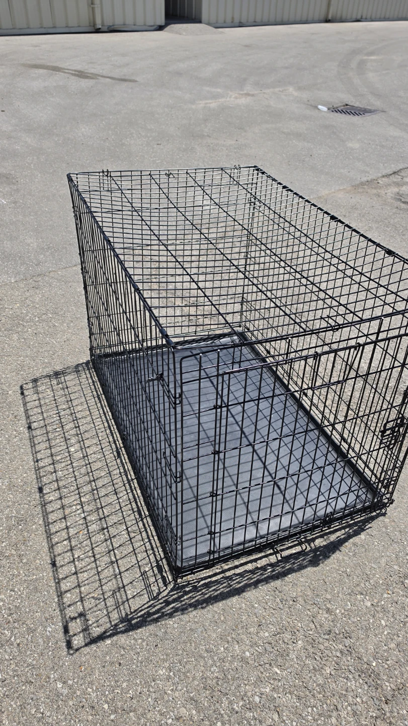 Wire Dog Crate with Tray - photo 2