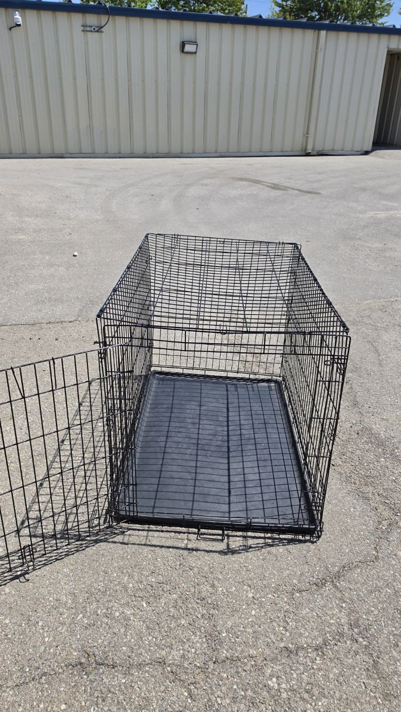 Wire Dog Crate with Tray - photo 3