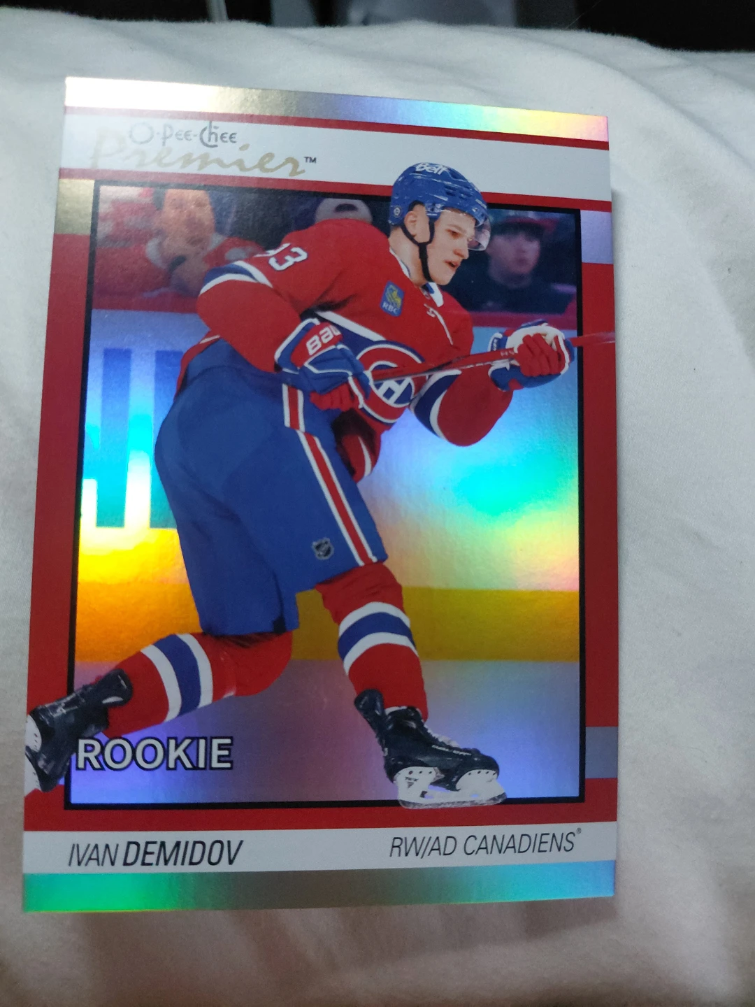 2025-26 O-Pee-Chee Premieres Ivan Demidov Hockey Card