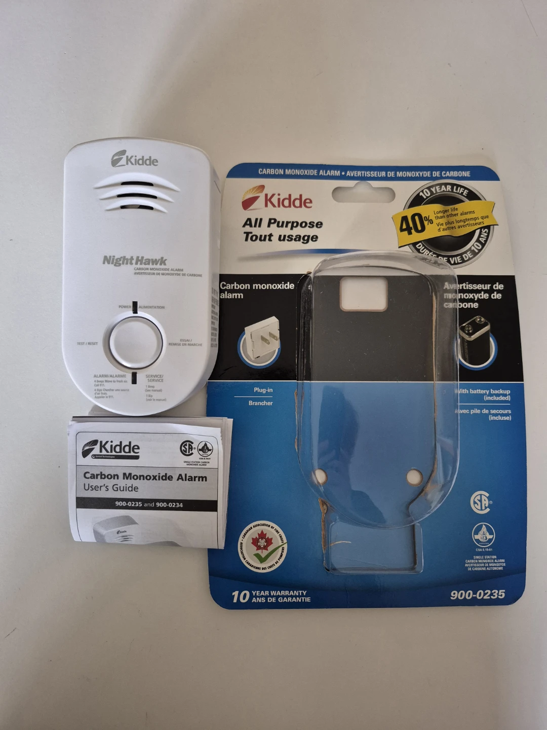 Kidde Nighthawk Carbon Monoxide Alarm (Plug-in) As New! - photo 2