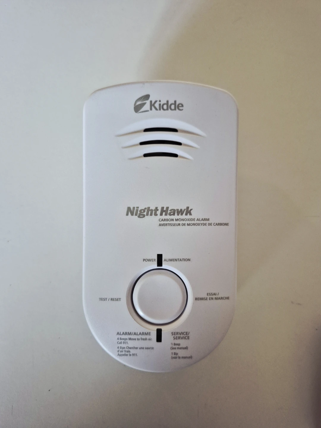Kidde Nighthawk Carbon Monoxide Alarm (Plug-in) As New! - photo 3