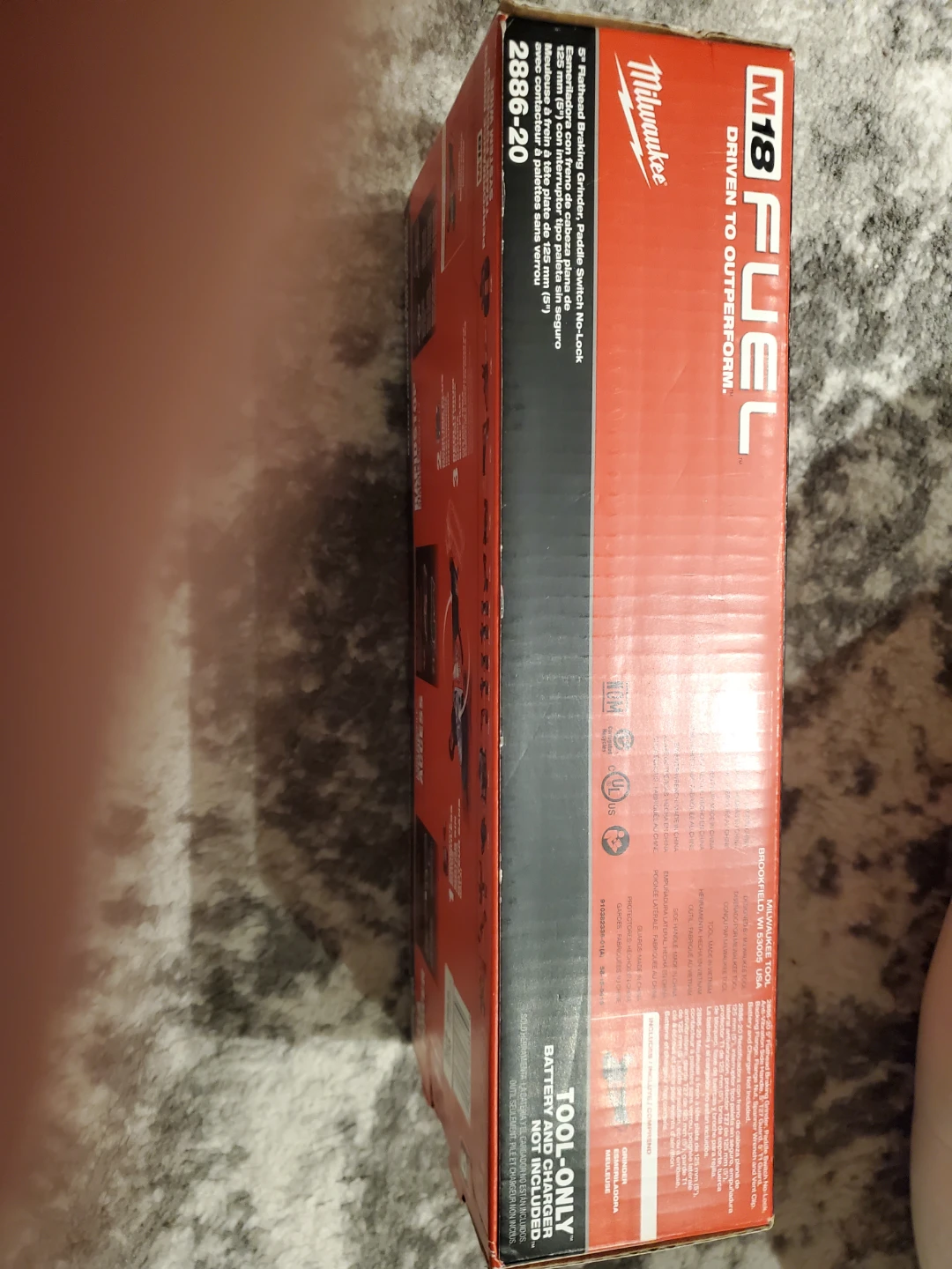 Milwaukee M18 FUEL 5" Angle Grinder 2886-20 - photo 3