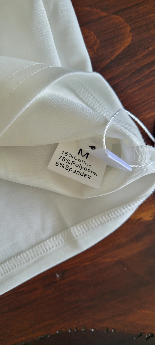 White Sleeveless Ruched Dress - Size M - photo 2