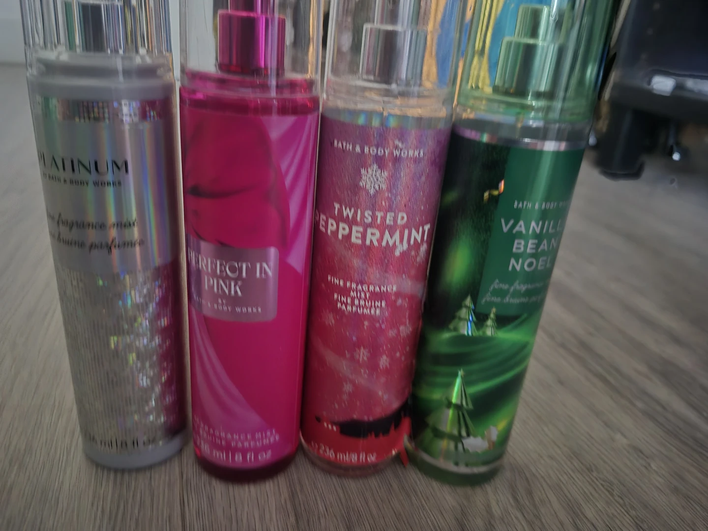 Bath & Body works perfume (price listed)