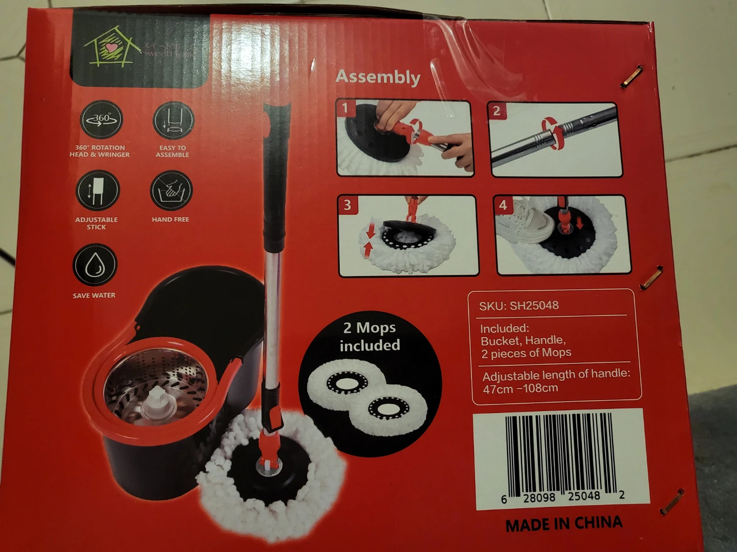 Magic Mop with 2 Extra Mops - photo 2