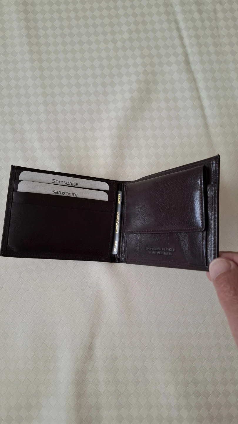 🆕️Samsonite Bi-fold Wallet - Brown - photo 4