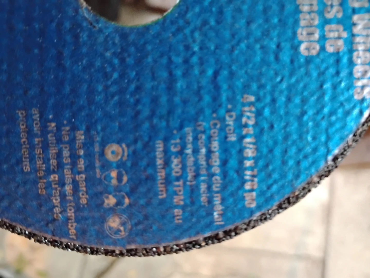 Princess Auto Cutting Wheels 4 1/2" x 1/8" x 7/8" - photo 4