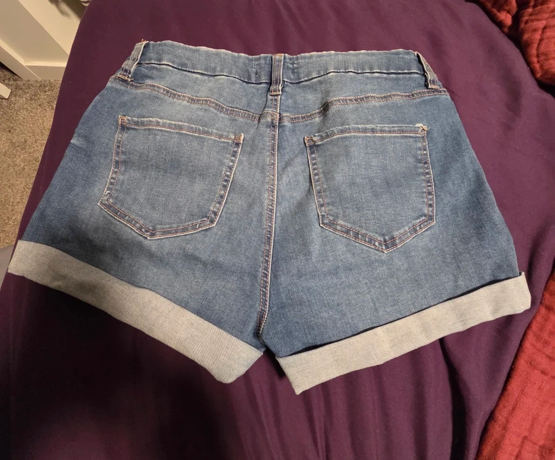 Bluenotes Curvy High Rise Denim Shorts - photo 3