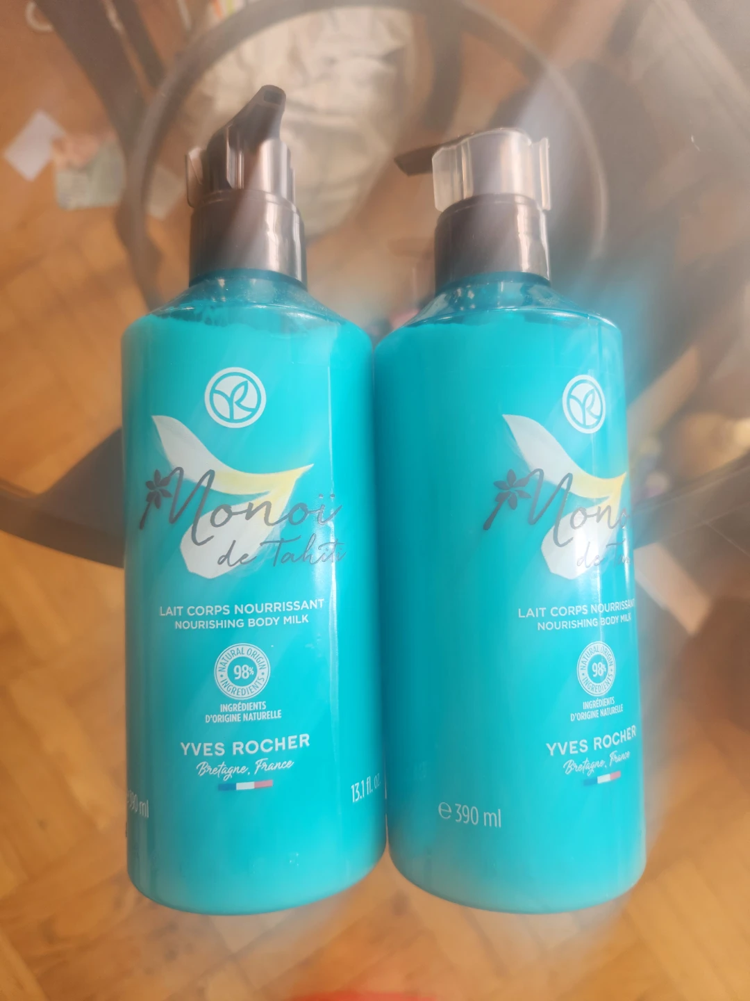 Yves Rocher Monoi de Tahiti Nourishing Body Milk (2 x 390ml)