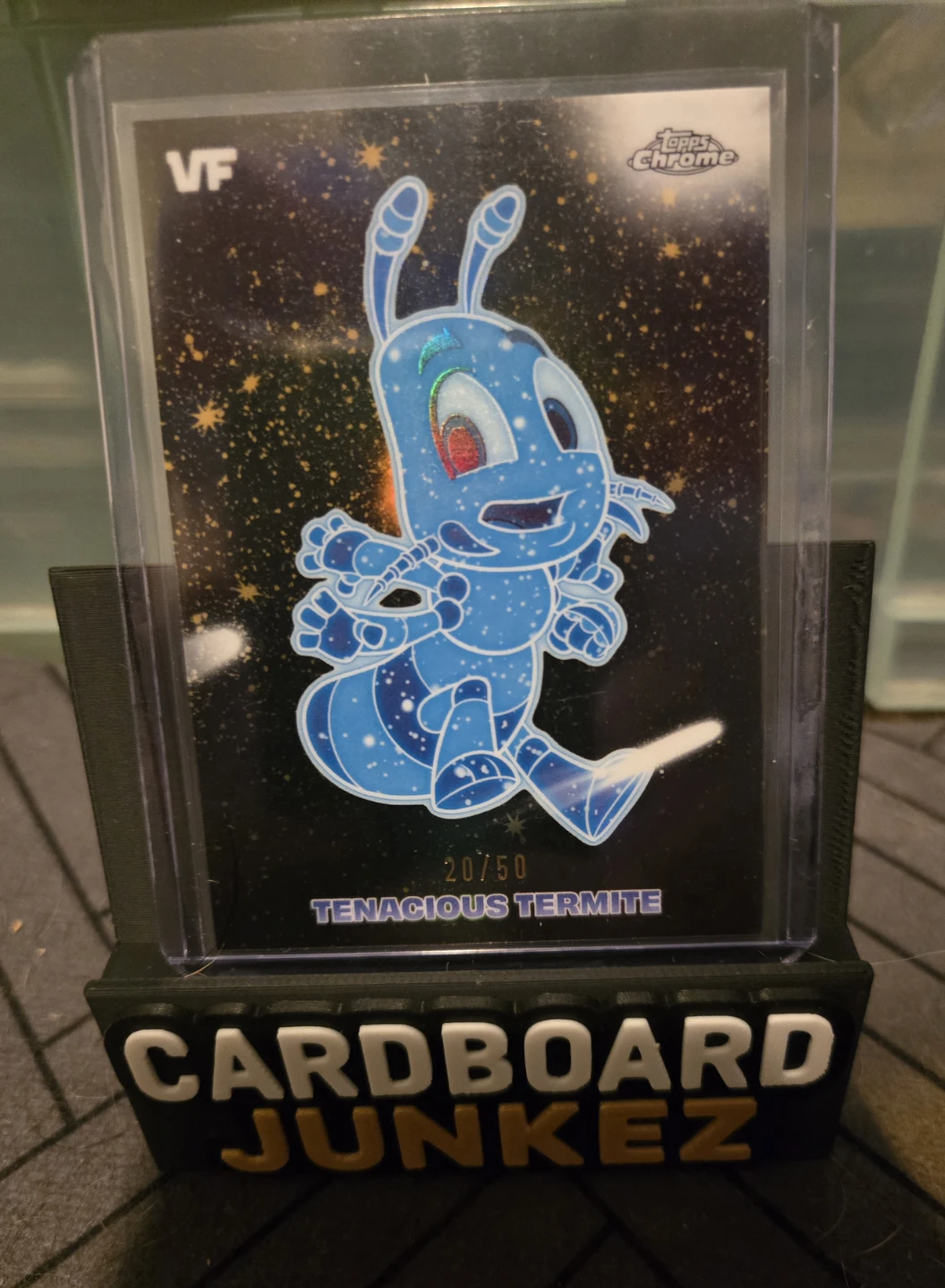 2026 Topps VeeFriends Chrome Tenacious Termite  20/50 Stl Haze