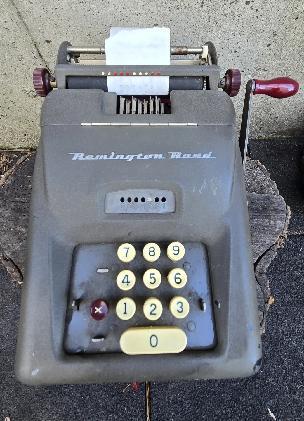 Remington Rand Mechanical Calculator