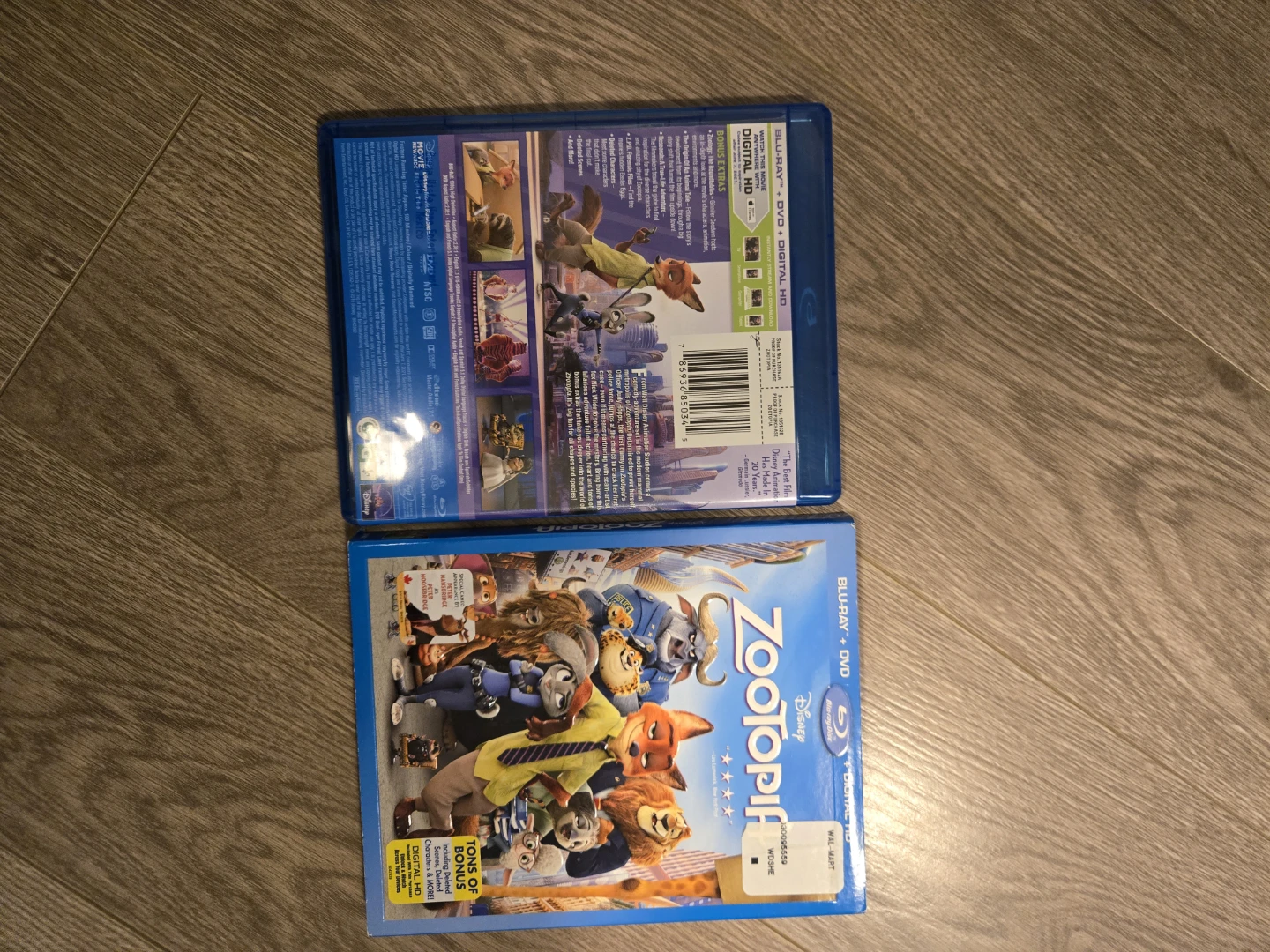 Zootopia Blu-ray + DVD + Digital HD Movie - photo 2