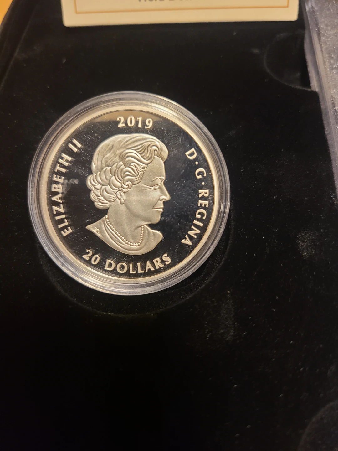 2019 $20 Fine Silver Coin Viola Desmond - photo 3