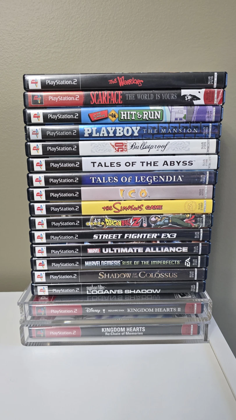 PlayStation 2 Video Game Collection