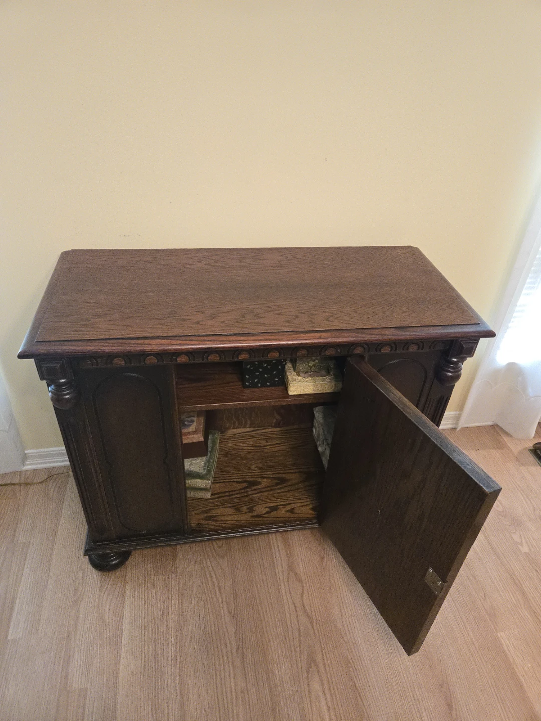 Antique Oak Cabinet - photo 3