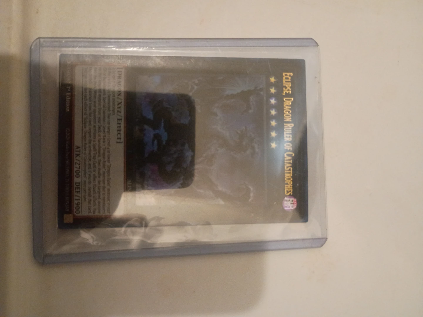 Eclipse, Dragon Ruler of Catastrophes Yu-Gi-Oh! Card⚽
