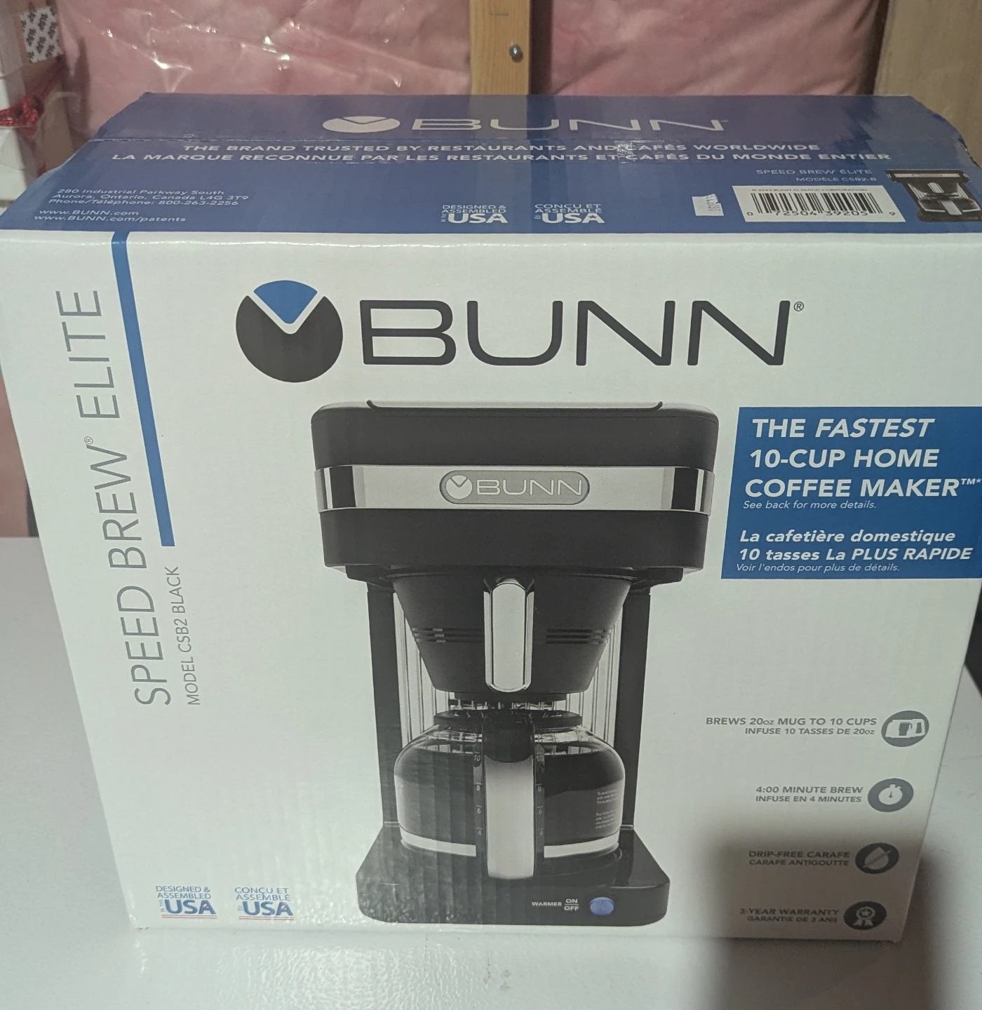 BUNN Speed Brew Elite 10-Cup Coffee Maker