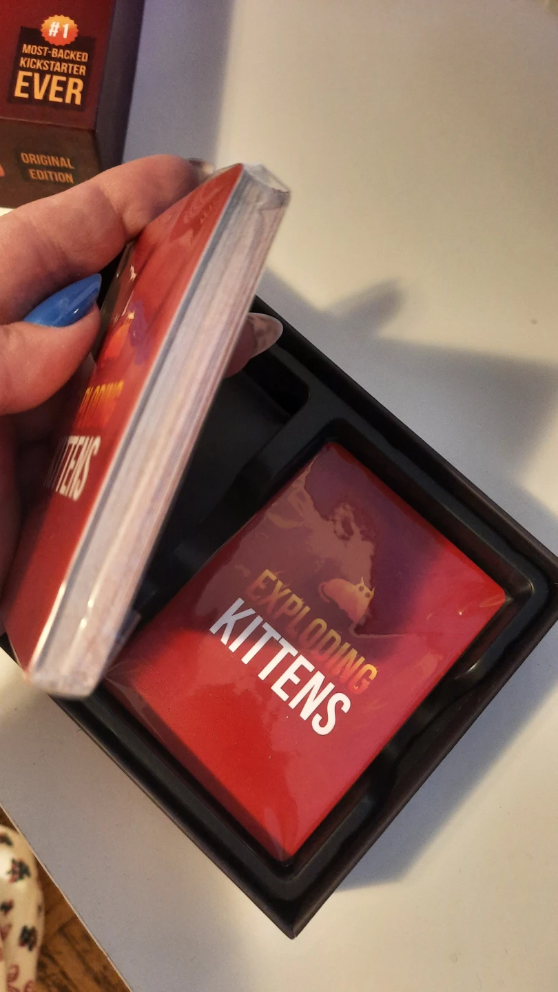 Exploding Kittens Original Edition Card Game - photo 2