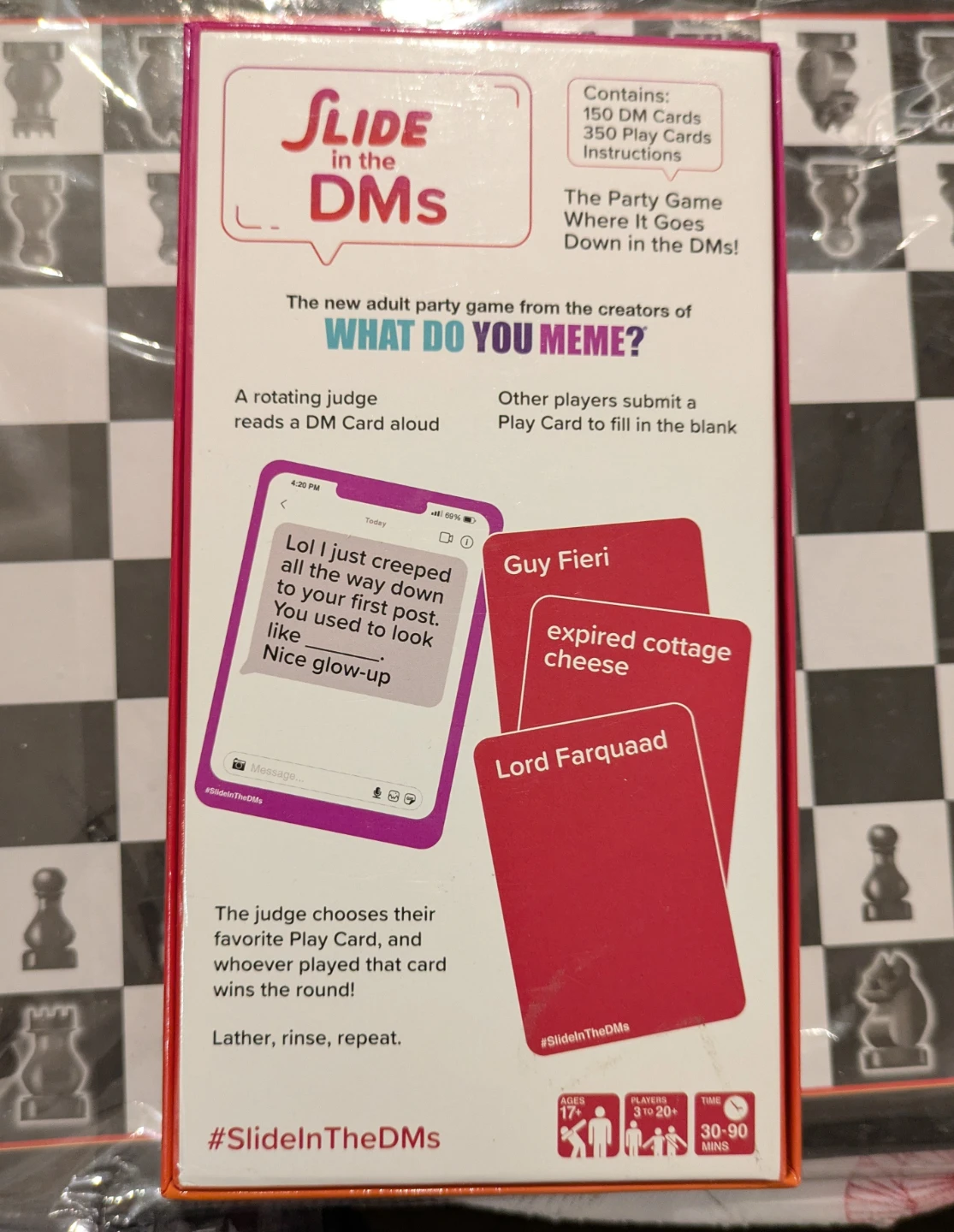 Slide in the DMs Party Game - photo 3