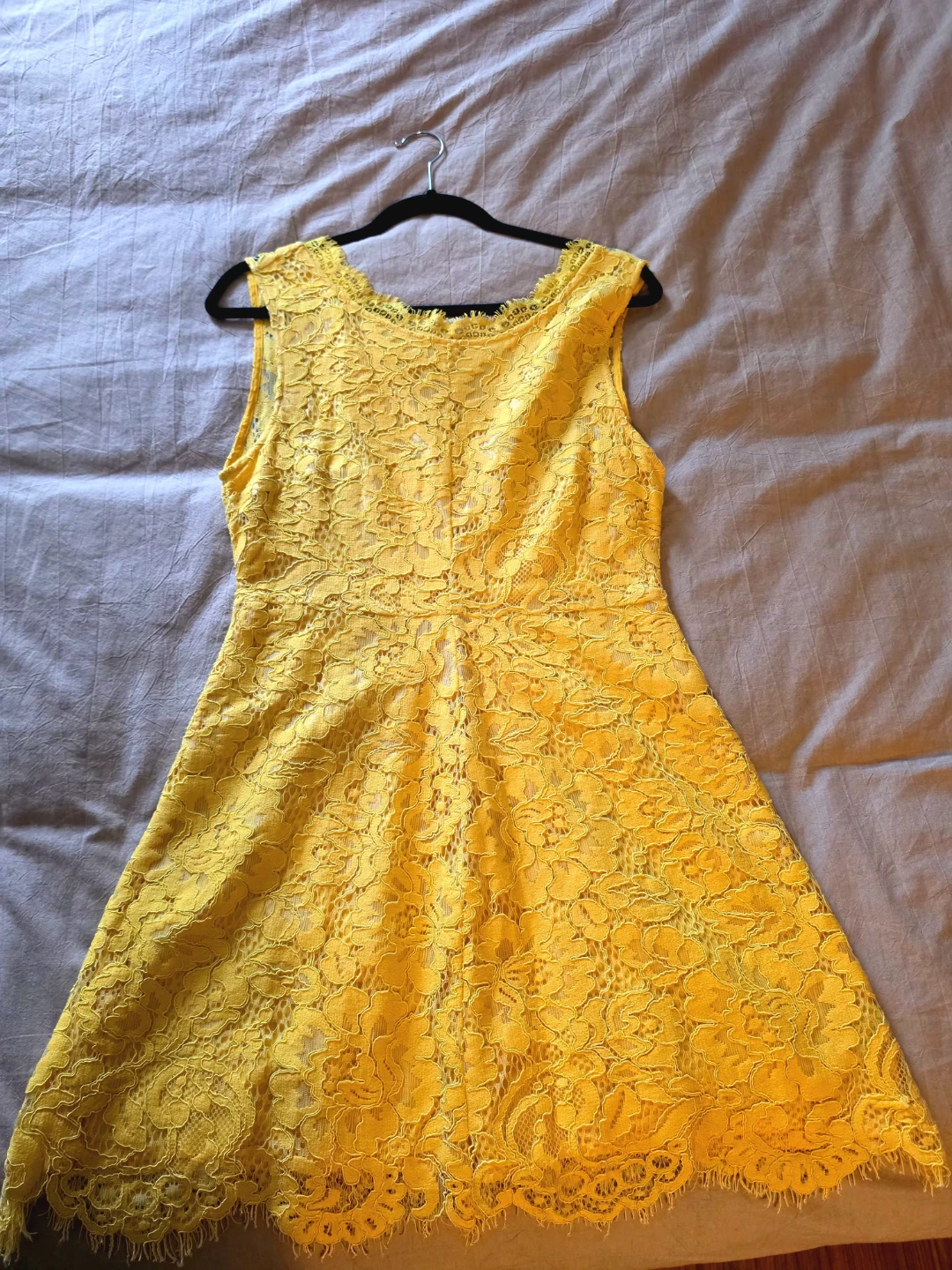 Ark & Co. Yellow Lace Dress