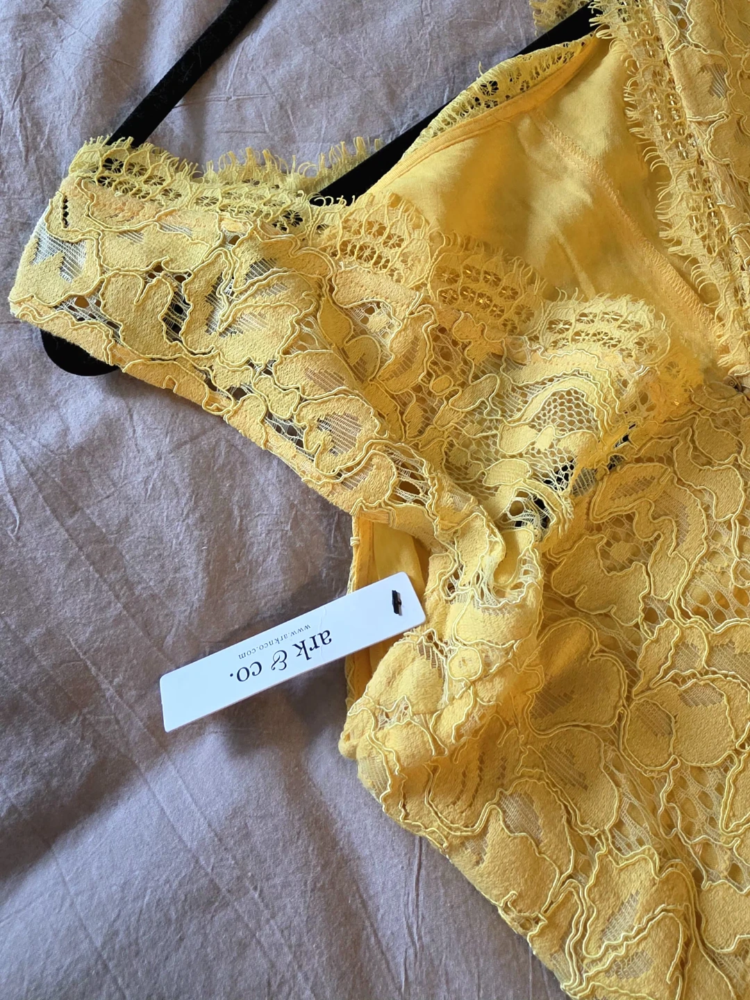 Ark & Co. Yellow Lace Dress - photo 2