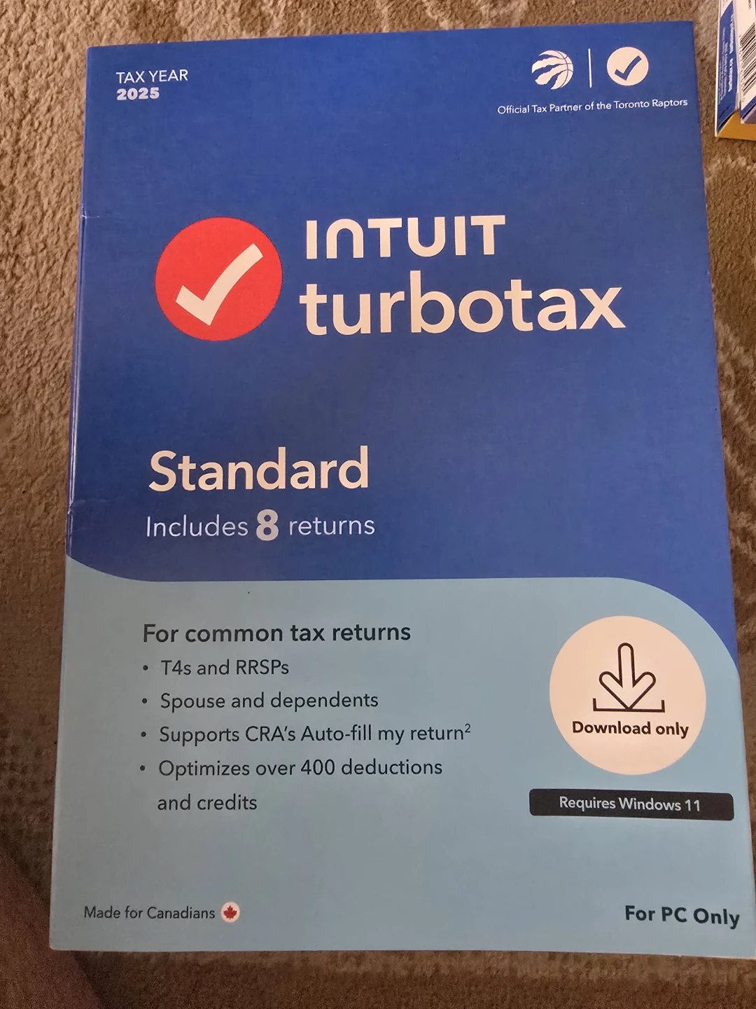 Intuit TurboTax Standard 2025
