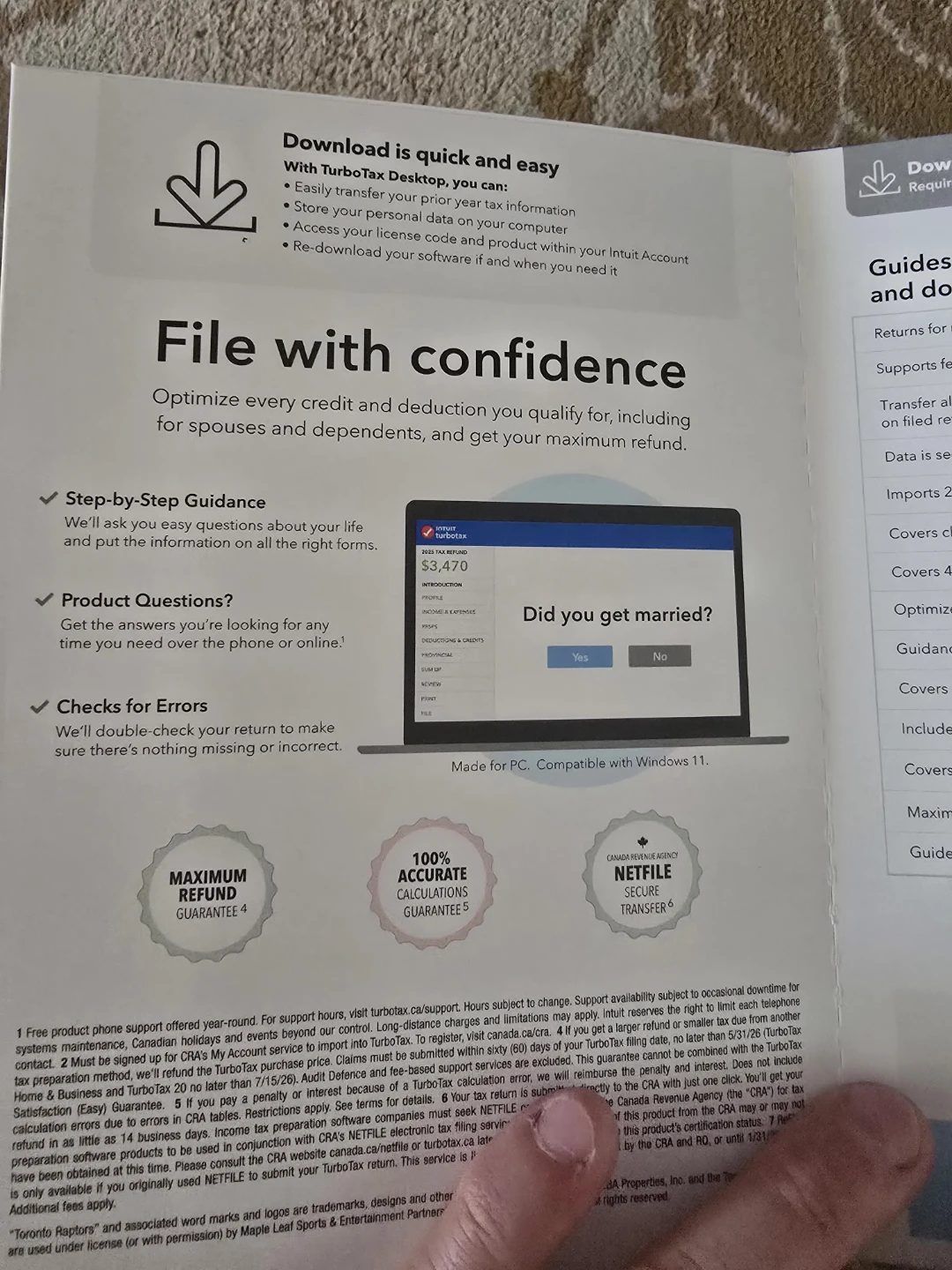 Intuit TurboTax Standard 2025 - photo 3