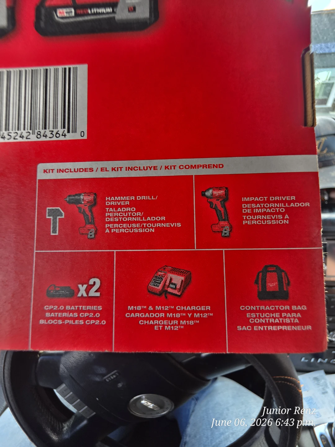 Milwaukee M18 Compact Brushless 2-Tool Combo Kit