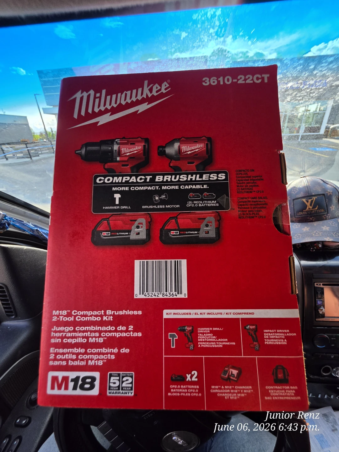 Milwaukee M18 Compact Brushless 2-Tool Combo Kit - photo 2