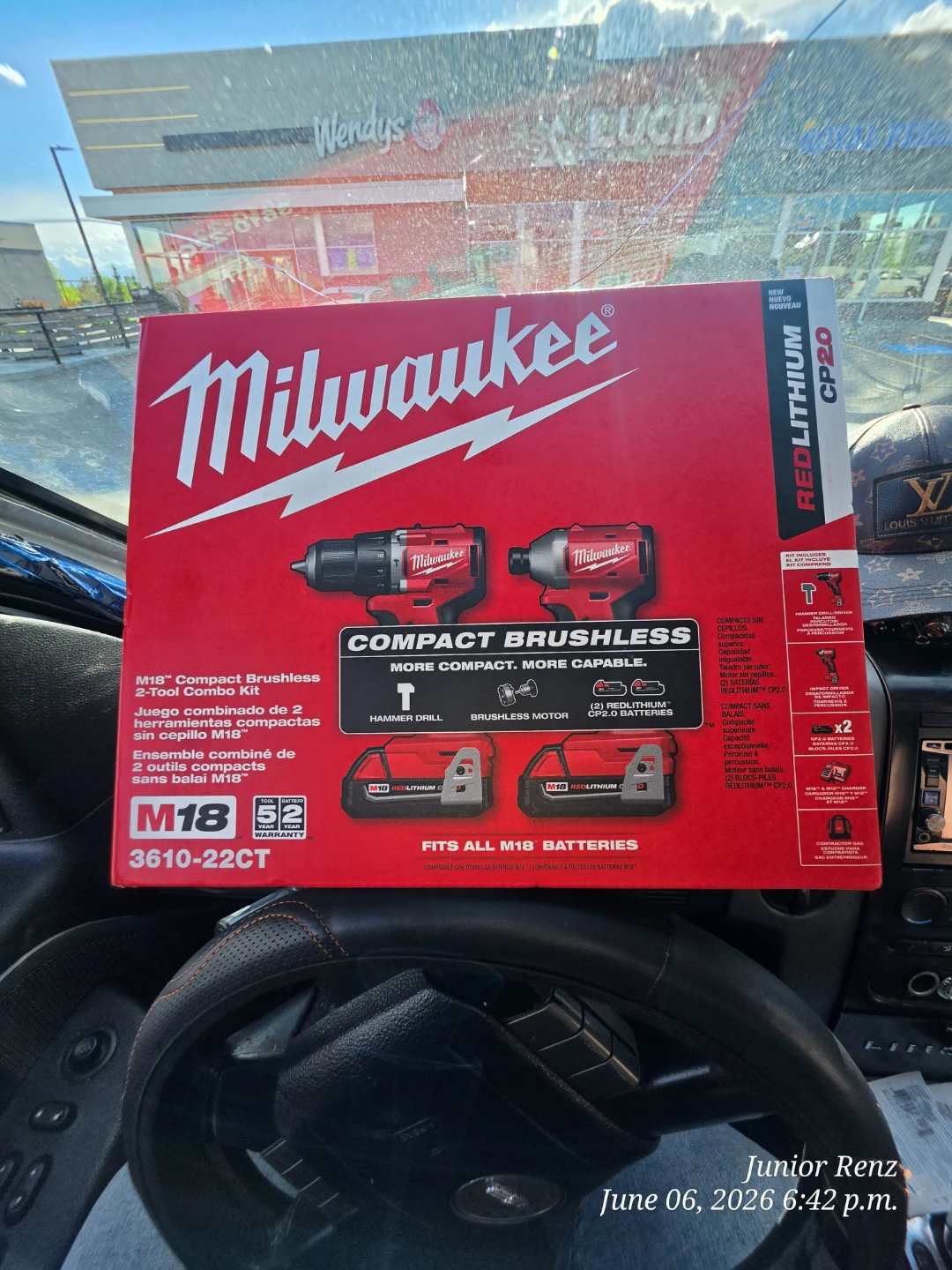 Milwaukee M18 Compact Brushless 2-Tool Combo Kit - photo 3