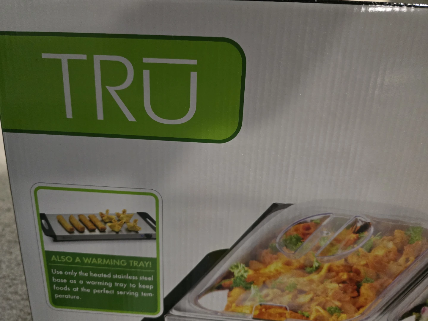 TRU 3 x 2.5 Quart Triple Buffet Server - photo 3